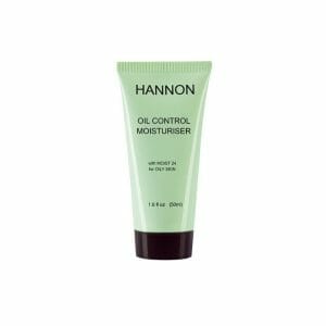 HANNON Oil Control Moisturiser 50ml - Enriched Hydration, Oily Skin, reduces redness