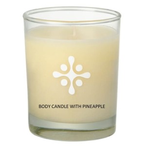 SKNLogic - Body Care - body candle Pineapple - 180g
