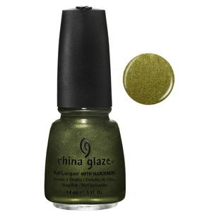 Agro China Glaze Olive Green Nail Varnish