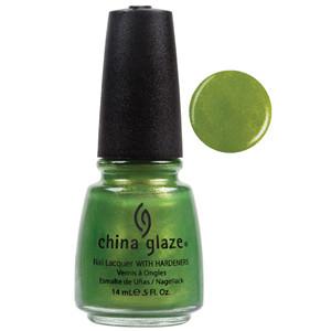 Cha Cha Cha China Glaze Green Shimmer Nail Varnish