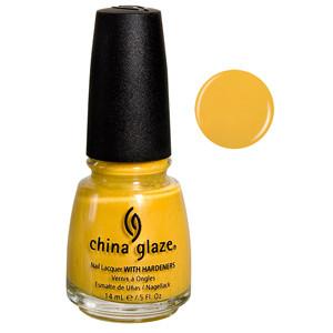 Solar Power China Glaze Yellow Nail Varnish