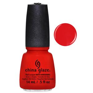 Igniting Love China Glaze Bright Red Nail Varnish