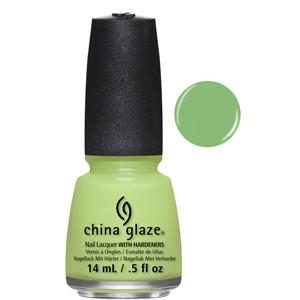 Shore Enuff China Glaze Light Green Nail Varnish