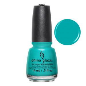 My Way or the Highway China Glaze Turquoise Nail Varnish