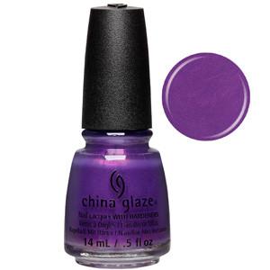 Seas & Greetings China Glaze Purple Shimmer Nail Varnish