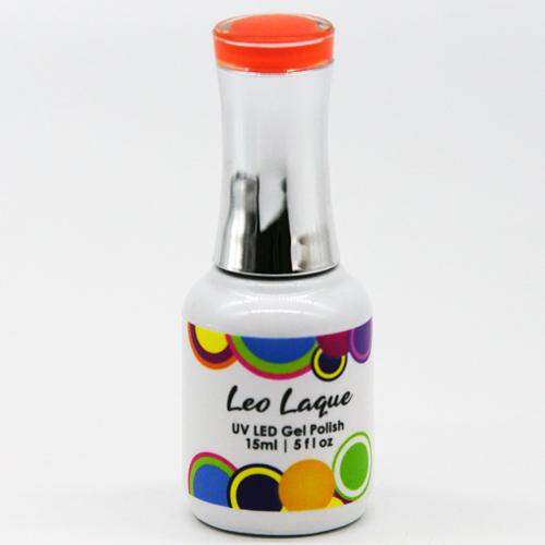 Leo Laque Orange Marmalade UV LED Rubber Base Gel Polish 15ml
