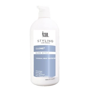 ICON Clone Blow Style Lotion 1L - Leave-in, intensive moisturizing lotion that enables an easier, stress-free blow wave
