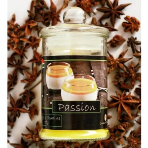 C4O-0002 - Passion Scented Candle in Glass Jar – 150 ml