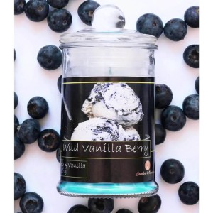 C4O-0005 - Wild Vanilla Berry Scented Candle in Glass Jar – 150 ml