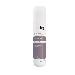 Pure Envy De-Frizz-It Shampoo (Sulphate-Free) 250ml - Gently cleanses sensitive, curly, frizzy, and coloured hair.