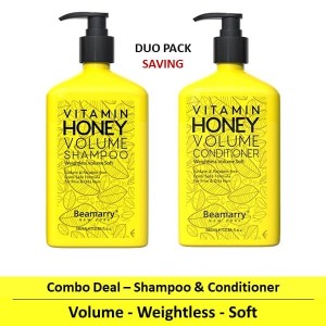 Combo-2 - Beamarry Vitamin Honey Volume Shampoo & Conditioner 380ml
