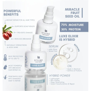 Alternative view of ICON - Styling - Luxe Elixir - Moisture / Protein Serum 50ml