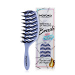 Mycro Keratin OG Detangling Brush - Purple (Brush pins contains Argan oil)