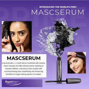 Alternative view of RapidGlam -  Eyelash Enhancing Serum & fiber-infused primer