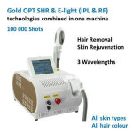 HiTechBeauty - OPT SHR E-Light (RF & IPL) Hair Removal & Skin Rejuvenation Machine - 100K shots