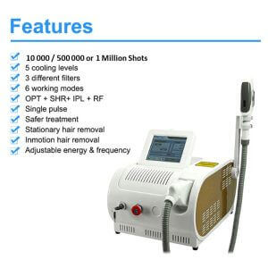 Alternative view of HiTechBeauty - OPT SHR E-Light (RF & IPL) Hair Removal & Skin Rejuvenation Machine - 100K shots