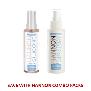 HANNON Anti-Frizz Finishing - Duo Pack (Silk Finishing Spray and Silicone Smoothing Serum)