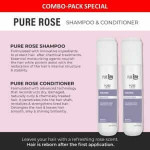 PureEnvy Pure Rose Duo Pack (Shampoo and Conditioner 250ml)