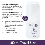 ICON Control Mist Hairspray 100ml Travel Size - Extra Hold, non-sticky, flake free, no propellants