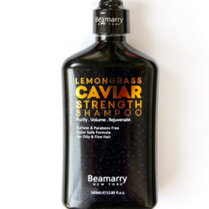 Alternative view of Beamarry Lemongrass Caviar Strength Conditioner  380ml - Purifying, Volume, Rejuvenate. Sulfate & Paraben Free, Color Safe Formula for Oily & Fine , Limp Hair.