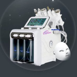HiTechBeauty - 7 in 1 Oxygen / Dermabrasion / Hydroderm Facial machine (with LED mask)
