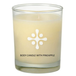 SKNLogic - Body Care - Body Candle Pineapple (ultra-moisturising, nourishing body candle) - 180g