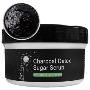 Spa Life Charcoal Detox Sugar Scrub 250g