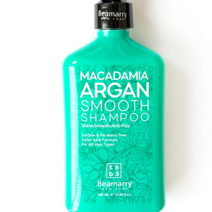 Alternative view of Beamarry Macadamia Argan Smooth Shampoo 380ml - Shine, Smooth, Anti-Frizz. Sulfate & Paraben Free, Color Safe Formula for All Hair Types