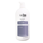 Pure Envy Kwik Silver Shampoo 1L - Enhances and brightens grey, blonde, and bleached hair to a silver blonde.