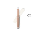 Nude-colored makeup stick with white tip, shade 101# Opals, on a white background.