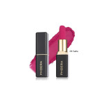 PHOERA lipstick in shade 09 Eadie with a pink swatch on a white background.