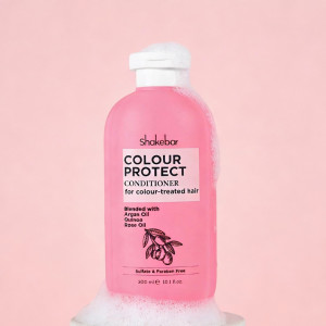 Alternative view of Shakebar Colour Protect Conditioner 300ml - For colour-treated hair with Argan Oil, Guinoa and Rose Oil