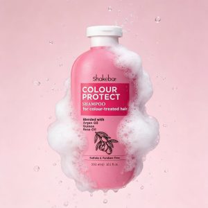 Alternative view of Shakebar Colour Protect Shampoo 300ml - For colour-treated hair with Argan Oil, Guinoa and Rose Oil