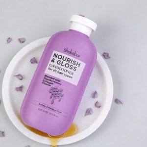 Alternative view of Shakebar Nourish & Gloss Conditioner 300ml - For All Hair Types with Honey, Collagen & Vitamins