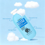 Shakebar Repair & Restore Shampoo 300ml - For dry, damaged hair with Hyaluronic Acid, Coconut & Castor Oil